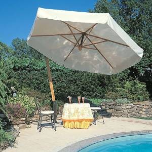 FIM C-series 10.5' Hexagon Offset Patio Umbrella