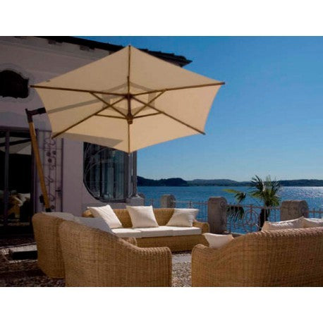 FIM C-series 10.5' Hexagon Offset Patio Umbrella