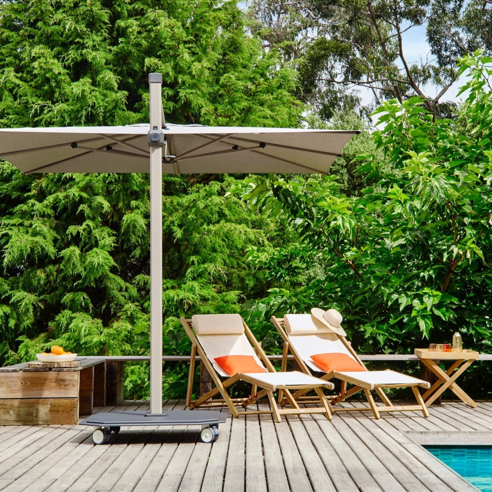 Jardinico Sidepost Crank Lift Patio Umbrella JCP.301