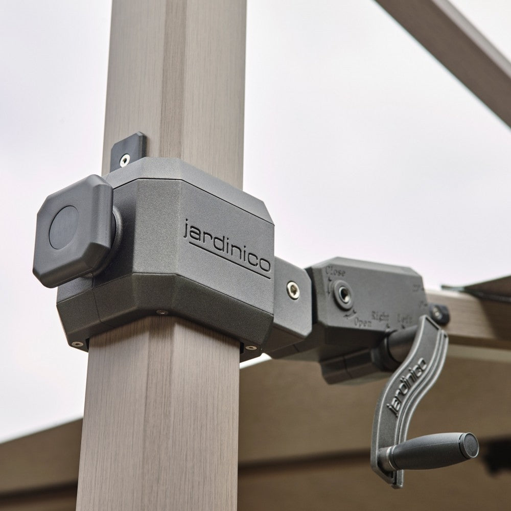 Jardinico Sidepost Crank Lift Patio Umbrella JCP.301