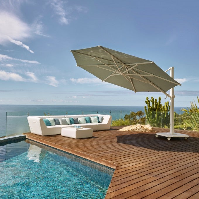 Jardinico Giant Sidepost Crank Lift Patio Umbrella JCP.401