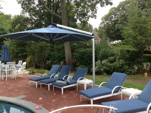 Shademaker Orion 13'1 Octagon Crank Lift Offset Patio Umbrella (SMOR40)