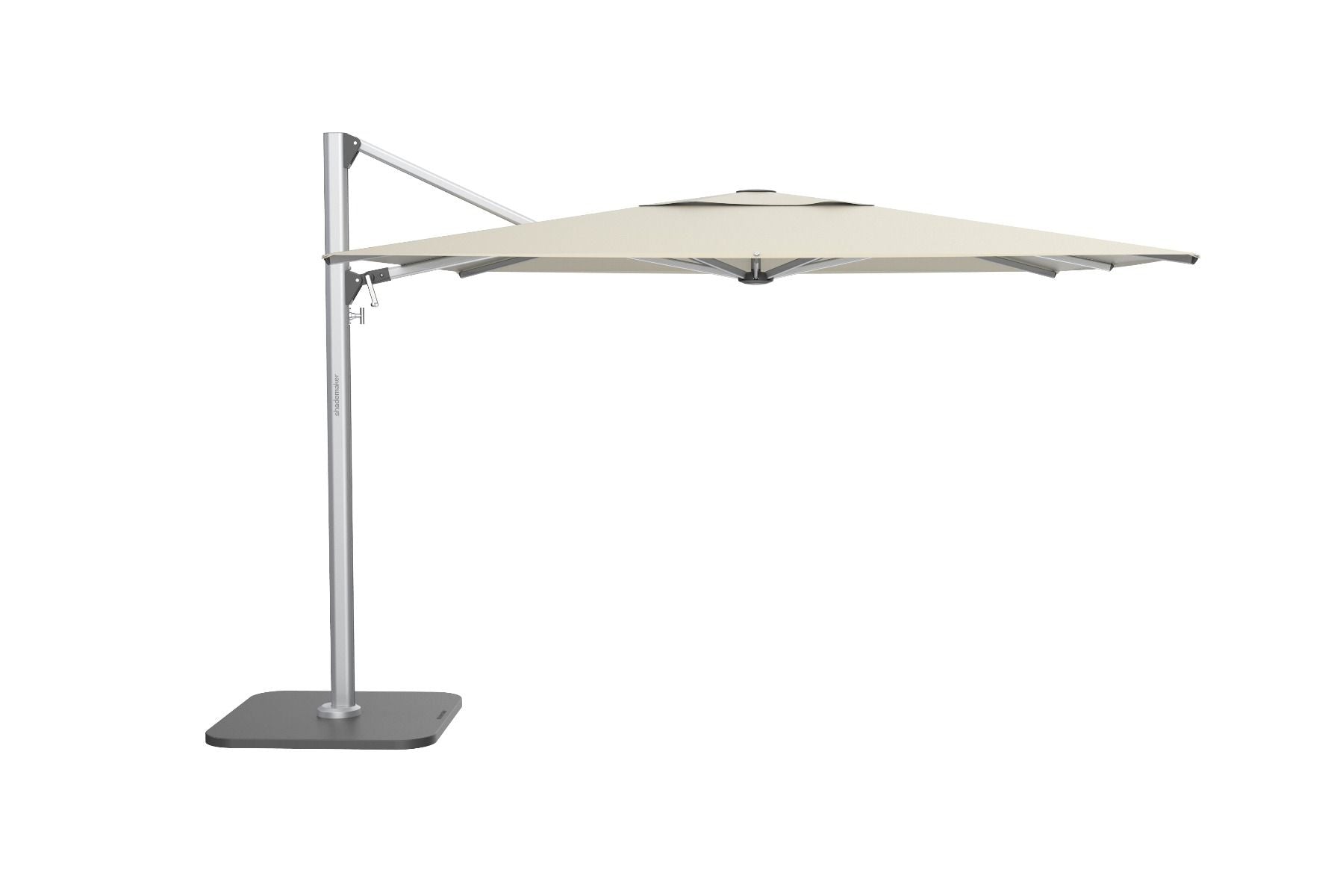 Shademaker Polaris 11'6 Square Crank Lift Offset Patio Umbrella (POL-3 – GiantPatioUmbrellas Shademaker Polaris 11'6 Square Crank Lift Offset Patio Umbrella (POL-3 – GiantPatioUmbrellas