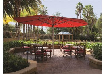 lift patio umbrella Shademaker Astral 16'6 Octagon Pulley Lift Patio Umbrella (SMASTRALTC50)