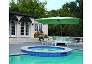 AKZ PLUS 10' x 13' Rectangular Aluminum Cantilever Patio Umbrella