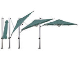 Shademaker Sirius 11'5 Octagon Crank Lift Offset Patio Umbrella (SMSR35)