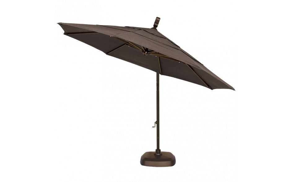AKZ PLUS 11' Octagonal Aluminum Cantilever Patio Umbrella