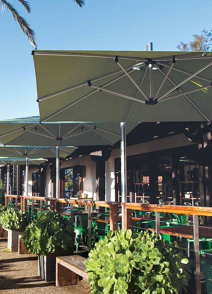 giant food patio umbrellas Rectangular EZ-Lift Umbrella GiantPatioUmbrellas This clever collapsible picnic food cover features a simple pull Grand patio 11FT Cantilever Umbrella