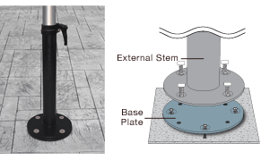 Shademaker Libra 8'2 Pulley Lift Octagon Patio Umbrella (SMLIBRA25)