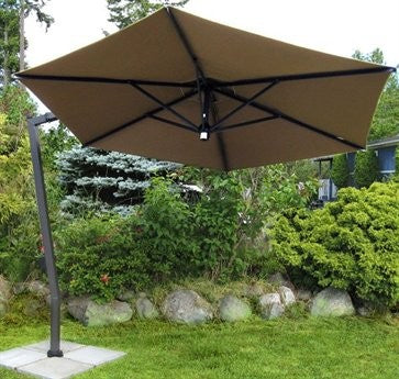 FIM C-Series 10.5' Hexagon Cantilever Patio Umbrella