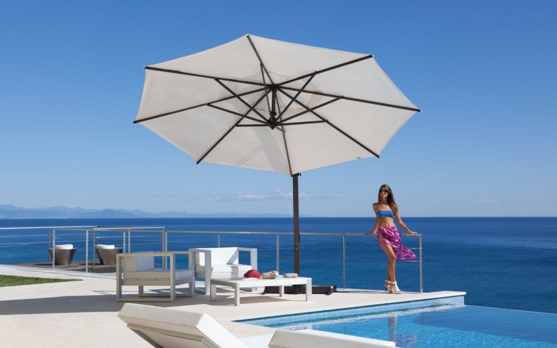 FIM C-series 11.5' Offset Patio Umbrella