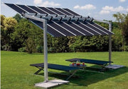 FIM Flexy Aluminum 10' x 10' Rectangular Offset Patio Umbrella