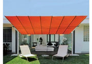 FIM Flexy Aluminum 8' x 10' Rectangular Offset Patio Umbrella