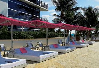 Shademaker Orion 9'9 Octagon Crank Lift Patio Umbrella (SMOR30)