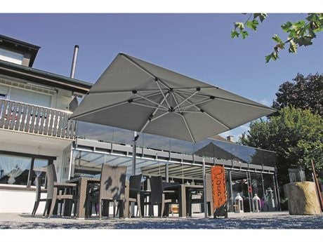 SHADEMAKER POLARIS 340RT 10 X 13 RECTANGULAR CANTILEVER UMBRELLA