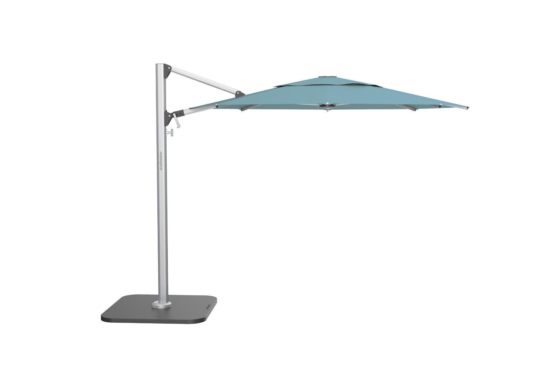 Shademaker Solaris 11'5 Octagon Crank Lift Offset Patio Umbrella (SOL-35)